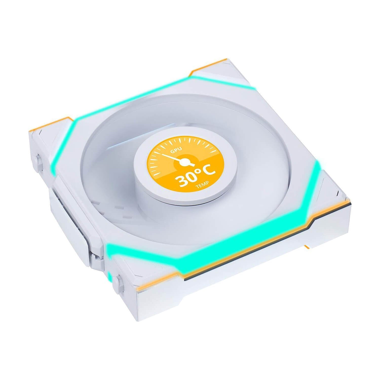 Lian-Li UNI SL Wireless LCD 120mm White Fan