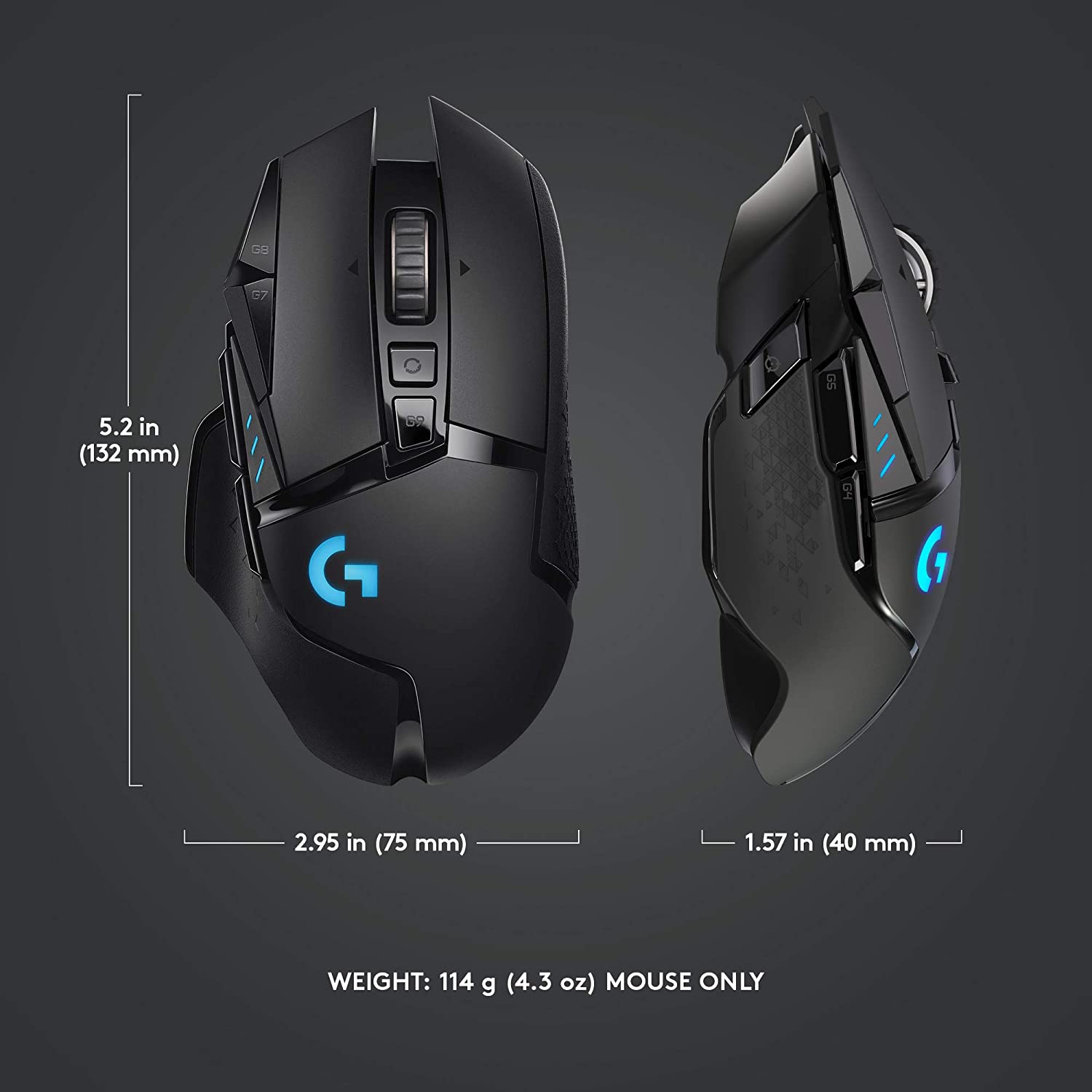 Logitech G502 Lightspeed Wireless Gaming Mouse