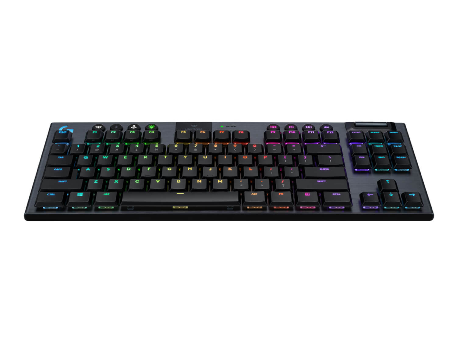 Logitech G915 TKL Tenkeyless Lightspeed RGB Keyboard Carbon