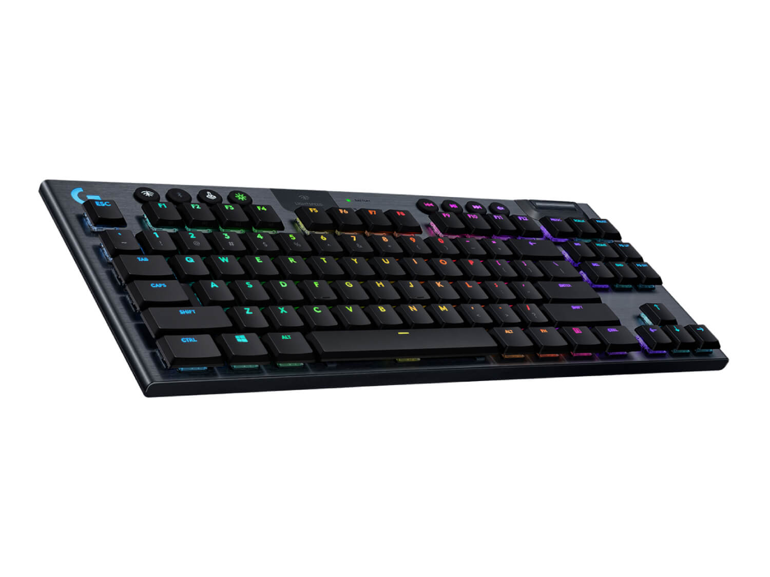 Logitech G915 TKL Tenkeyless Lightspeed RGB Keyboard Carbon