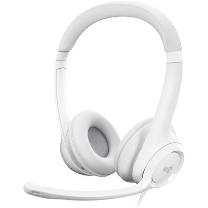 Logitech USB Headset H390 - White