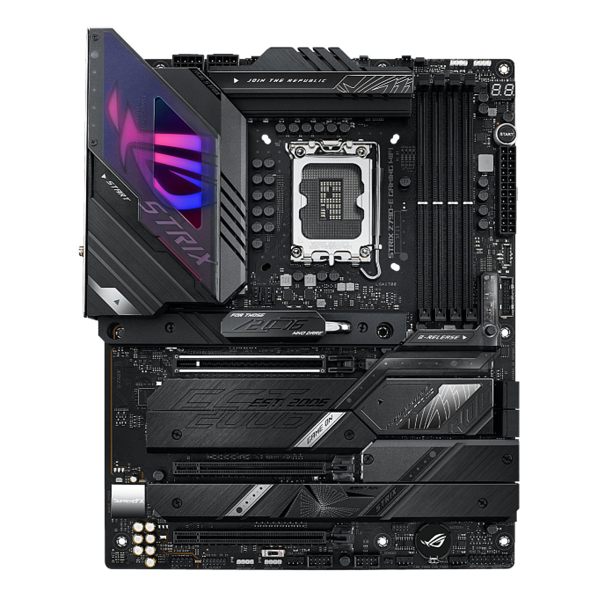 לוח אם ASUS ROG STRIX Z790-E GAMING WIFI Intel LGA1700 Z790 DDR5