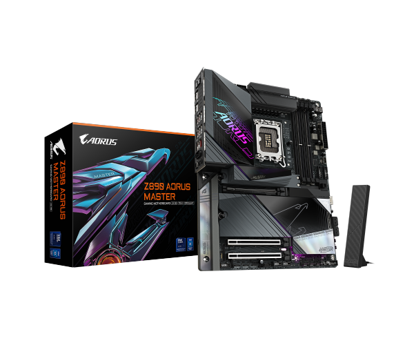 לוח לאינטל דור 15 Gigabyte Z890 AORUS MASTER 10GBE LAN WIFI7 ATX