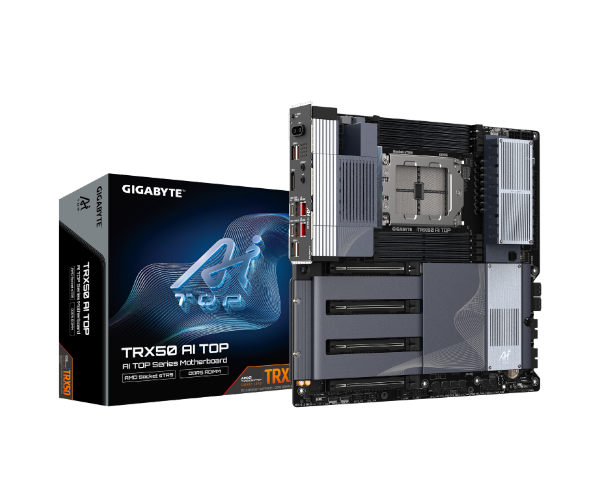 לוח אם Gigabyte TRX50 AI TOP for AMD sTR5 7000 series usb 4.0