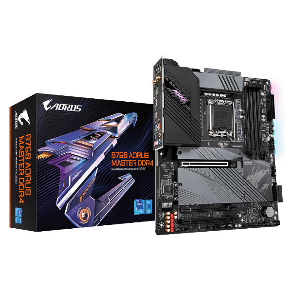 לוח דור 13 Gigabyte B760 AORUS MASTER DDR4 ATX WIFI 6E - Cryptech