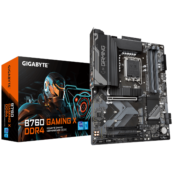 לוח Gigabyte B760 GAMING X DDR4 ATX LGA1700 - Cryptech