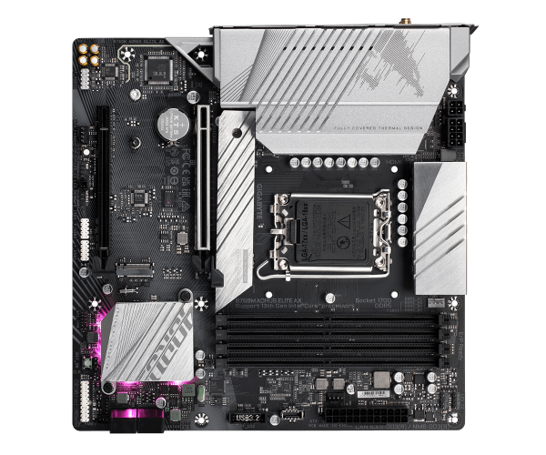 לוח Gigabyte B760M AORUS ELITE AX 1.1 DDR5 Micro-ATX WIFI