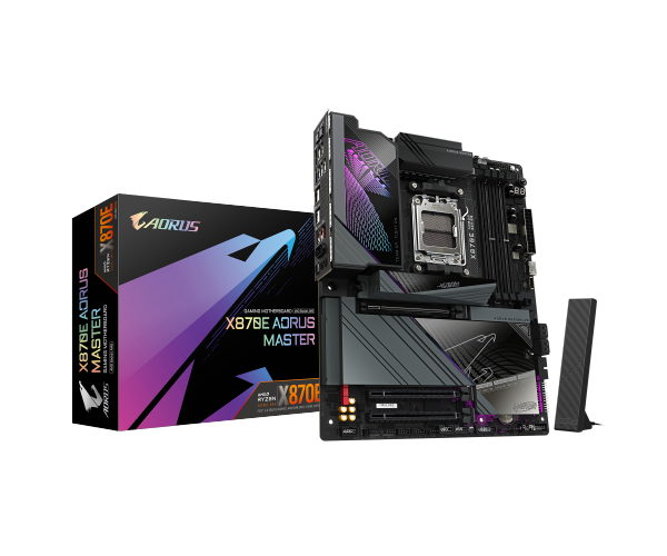 לוח Gigabyte X870E AORUS MASTER AMD AM5 DDR5 WIFI 7 ATX