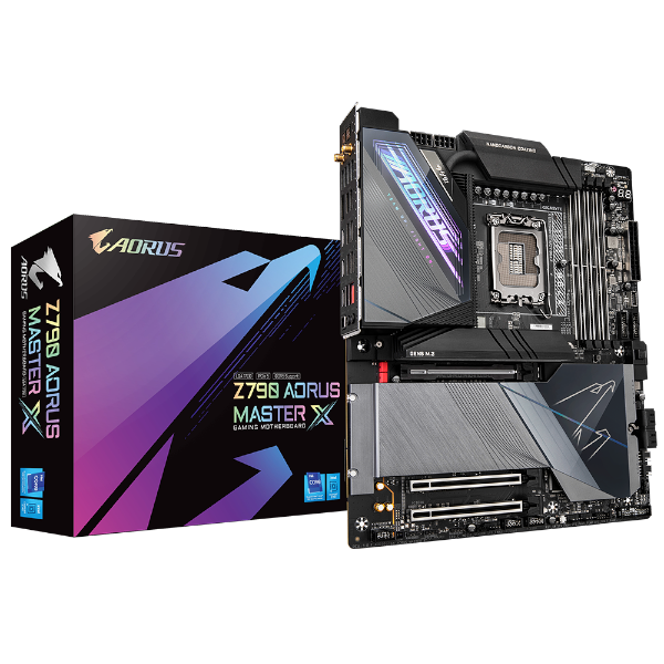 לוח לדור 12-14 Gigabyte Z790 AORUS MASTER X 10Gbe Lan WIFI7 - Cryptech