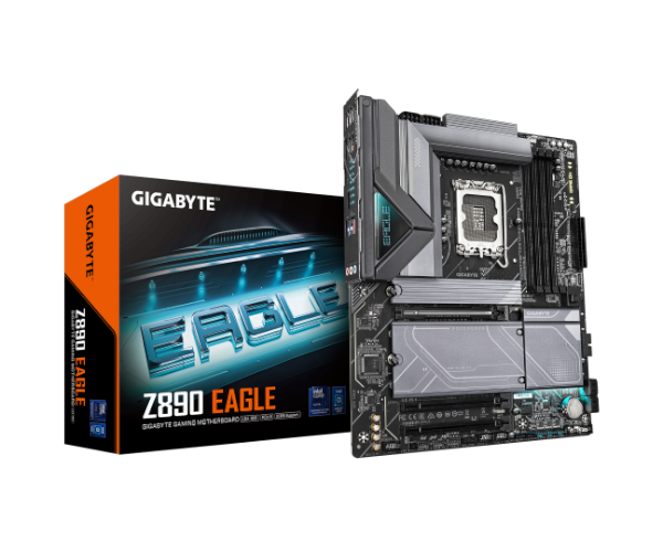 לוח לאינטל דור 15 Gigabyte Z890 EGALE 2.5GbE 4XM.2 Slots ATX LGA1