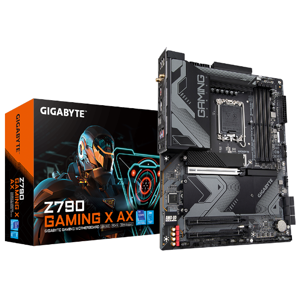 לוח אם Gigabyte Z790 GAMING X AX DDR5 WIFI6E 2.5GB Lan ATX REV1.1 - Cryptech