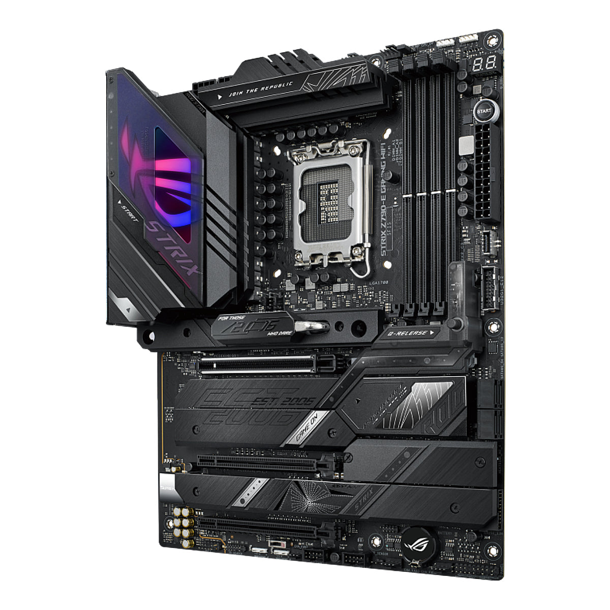 לוח אם ASUS ROG STRIX Z790-E GAMING WIFI Intel LGA1700 Z790 DDR5