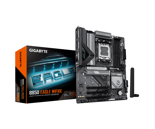 לוח אם GIGABYTE B850 EAGLE WIFI6E DDR5 AM5 BT 2.5GBE LAN