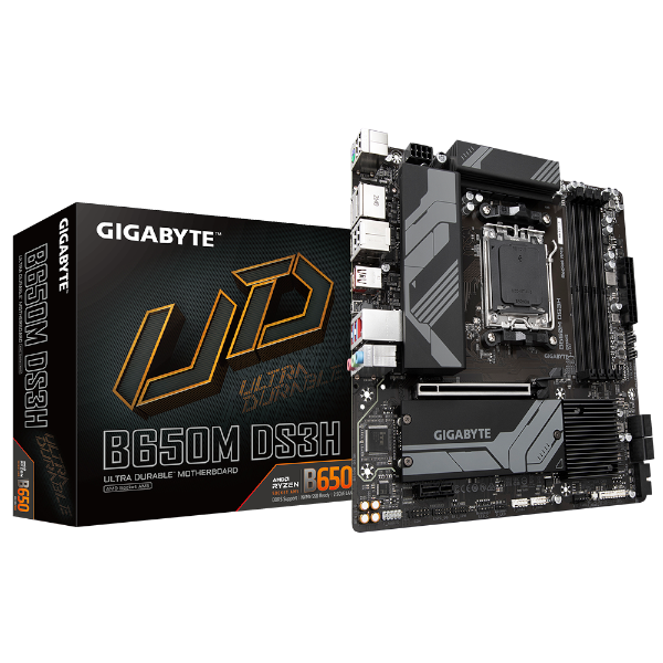 לוח Gigabyte B650M DS3H for zen4 AMD CPU Micro-Atx AM5 - Cryptech