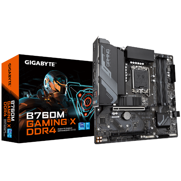 לוח Gigabyte B760M GAMING X DDR4 Micro-ATX LGA1700 - Cryptech