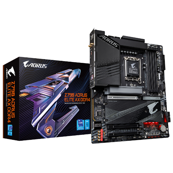 לוח Gigabyte Z790 AORUS ELITE AX DDR4 WIFI 6E 2.5GB Lan LGA1700 - Cryptech