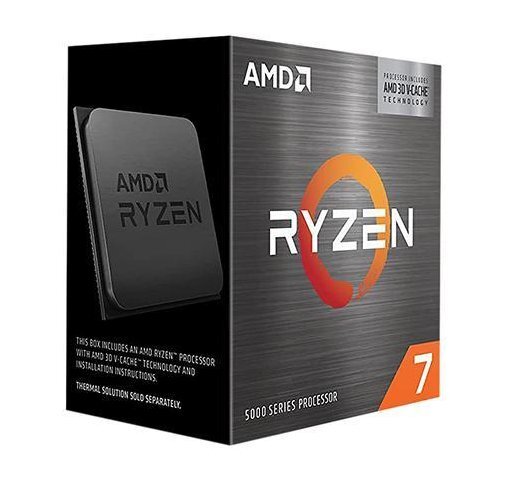 מעבד סדרה 5000 AMD R7 5800X3D Tray 8Crs 16Thrd 4.5Ghz V-cahce - Cryptech