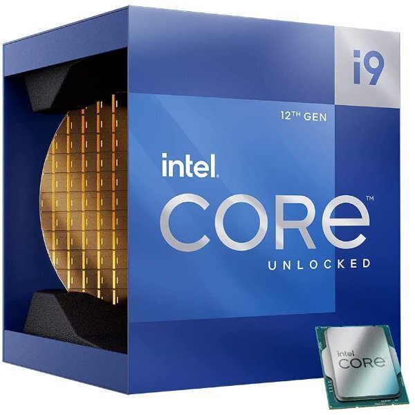 מעבד דור LGA1700  12 INTEL I9-12900KF BOX No Fan No GPU 5.2Ghz - Cryptech