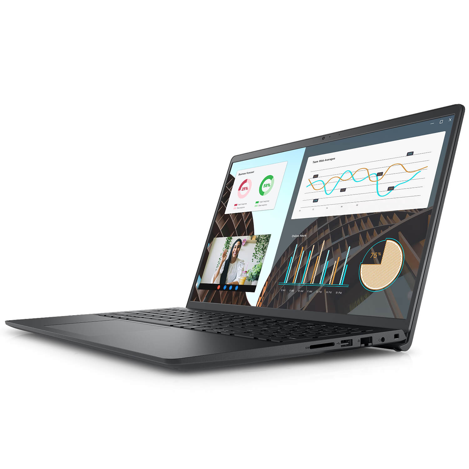 מחשב נייד Dell Vostro 3530 i7-1355U 16GB 512Nvme 15.6 FHD 120hz DOS