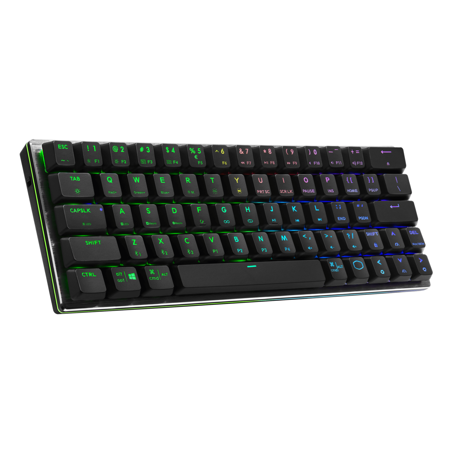 מקלדת אלחוטית COOLERMASTER SK622 BLUETOOTH BLACK KEYBOARD - SWITH RED - Cryptech