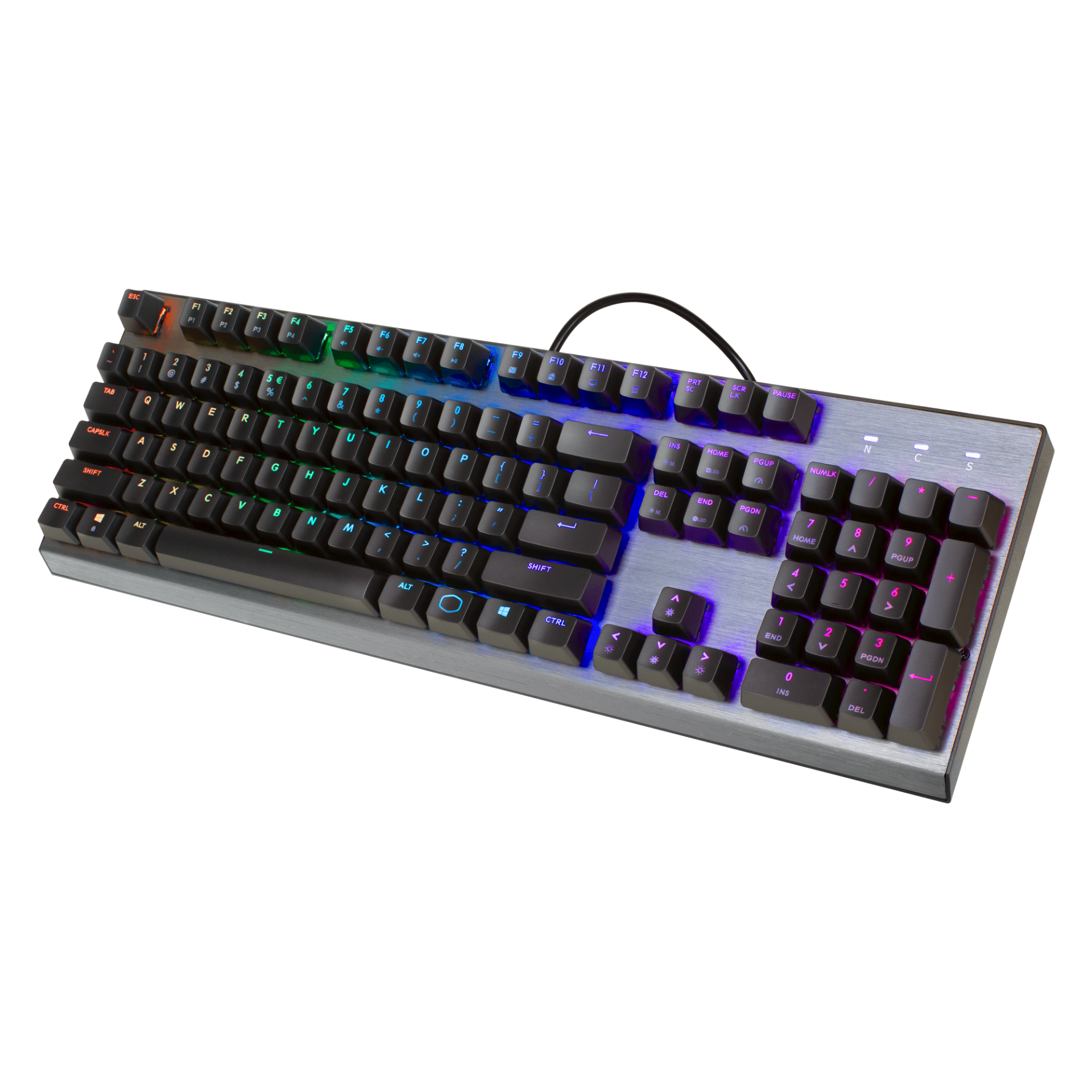 מקלדת COOLERMASTER CK350 - SWITCH BROWN - Cryptech