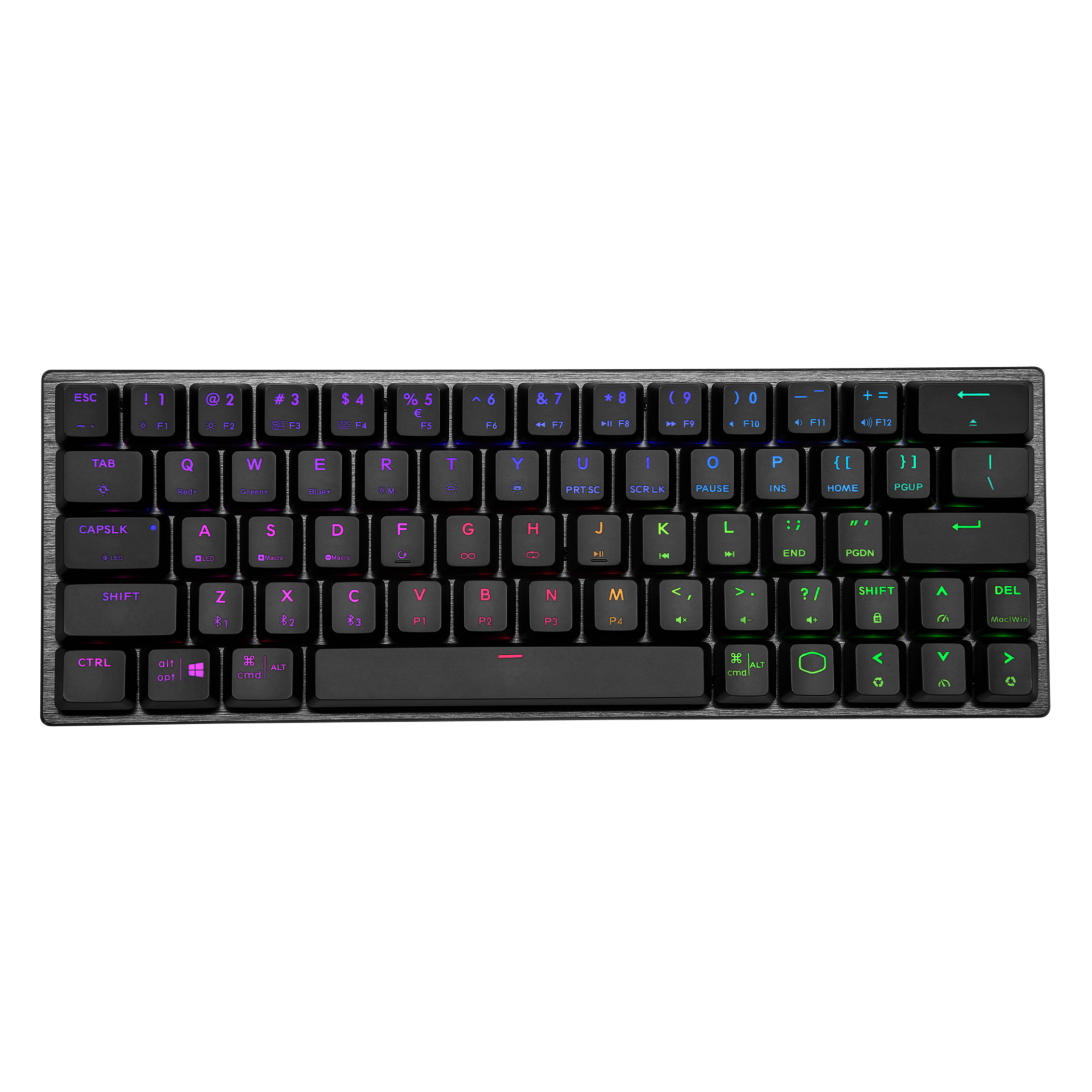 מקלדת אלחוטית COOLERMASTER SK622 BLUETOOTH BLACK KEYBOARD - SWITH BLUE - Cryptech