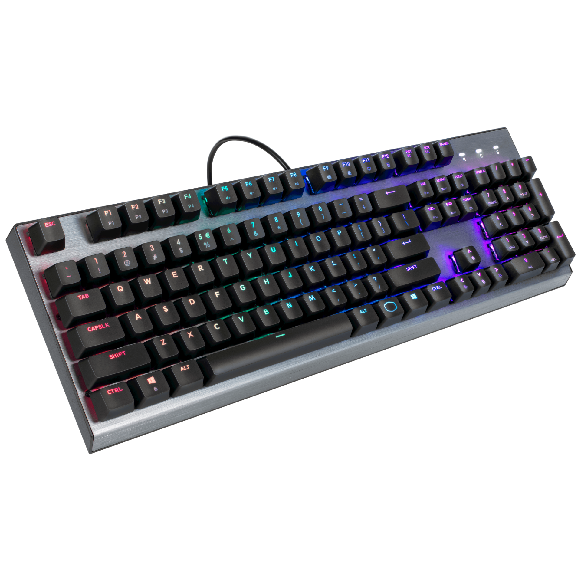 מקלדת COOLERMASTER CK350 - SWITCH BROWN - Cryptech