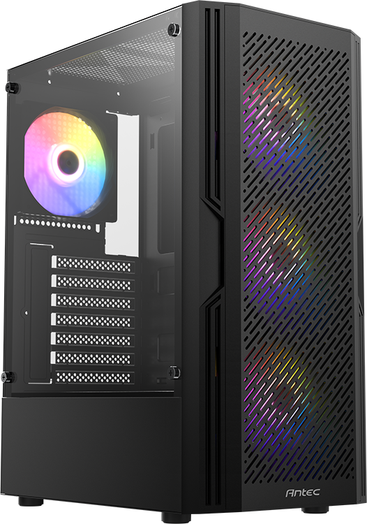 מארז Antec AX20 Elite Mid TOWER 4X120MM RGB FANS ATX MB Support - Cryptech