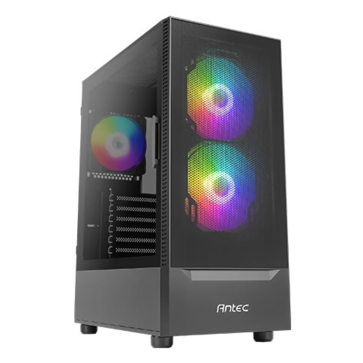 מארז Antec NX410 V2 RGB ATX Mid Tower Glass Side panel Black