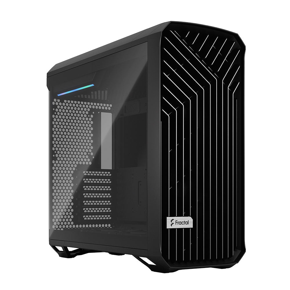 מארז FRACTAL DESIGN TORRENT BLACK TG LIGHT TINT - Cryptech