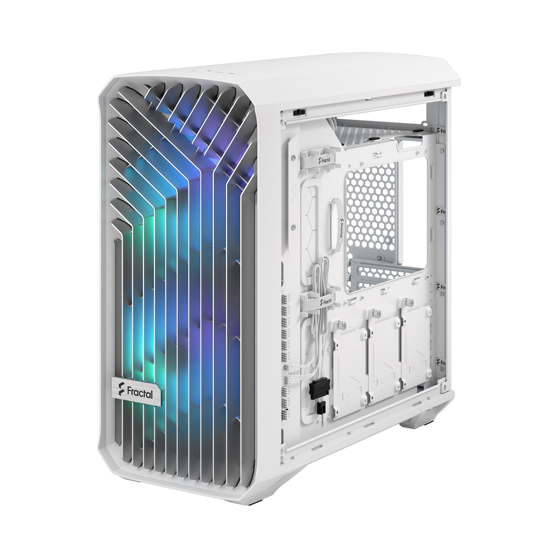 Fractal To Rent Compact מארז FRACTAL DESIGN TORRENT COMPACT RGB WHITE TG CLEAR TINT – Cryptech