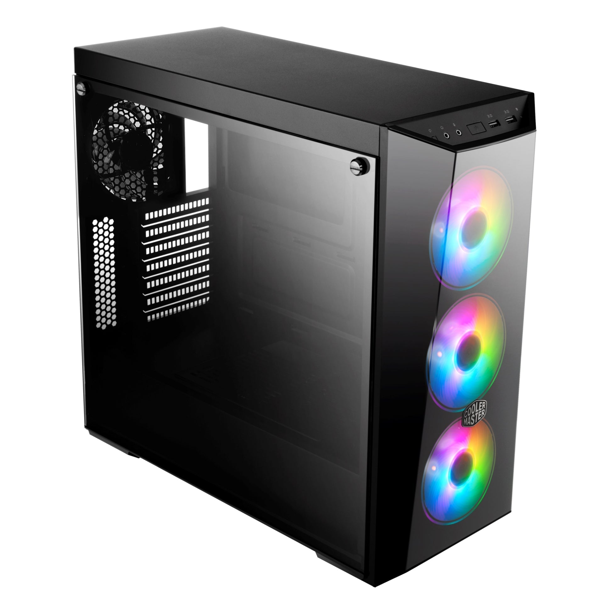 מארז מחשב COOLERMASTER MASTERBOX LITE 5 ARGB - Cryptech