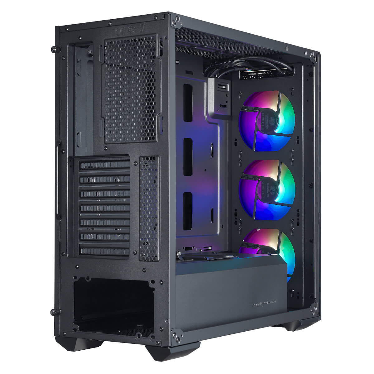 מארז מחשב COOLERMASTER MASTERBOX MB511 ARGB - Cryptech