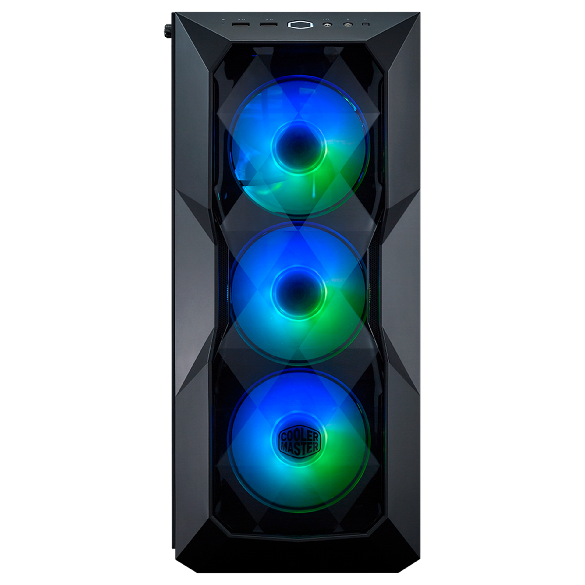 מארז מחשב COOLERMASTER MASTERBOX TD500 CRYSTAL - Cryptech