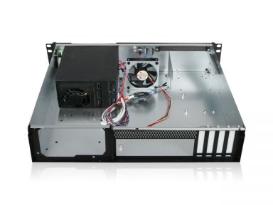 מארז תעשייתי 2U קומפקטי Rackmount ללוחות MicroATX כולל Hot Swap