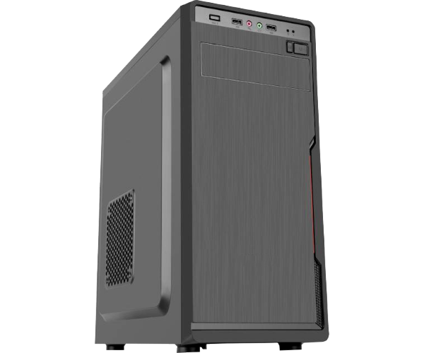 מארז וספק SOLID 1700 12CM 500W ATX - Cryptech