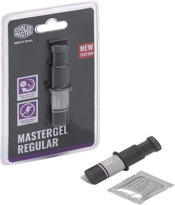 משחה טרמית COOLER MASTER 2.5Gr mastergel regular - Cryptech