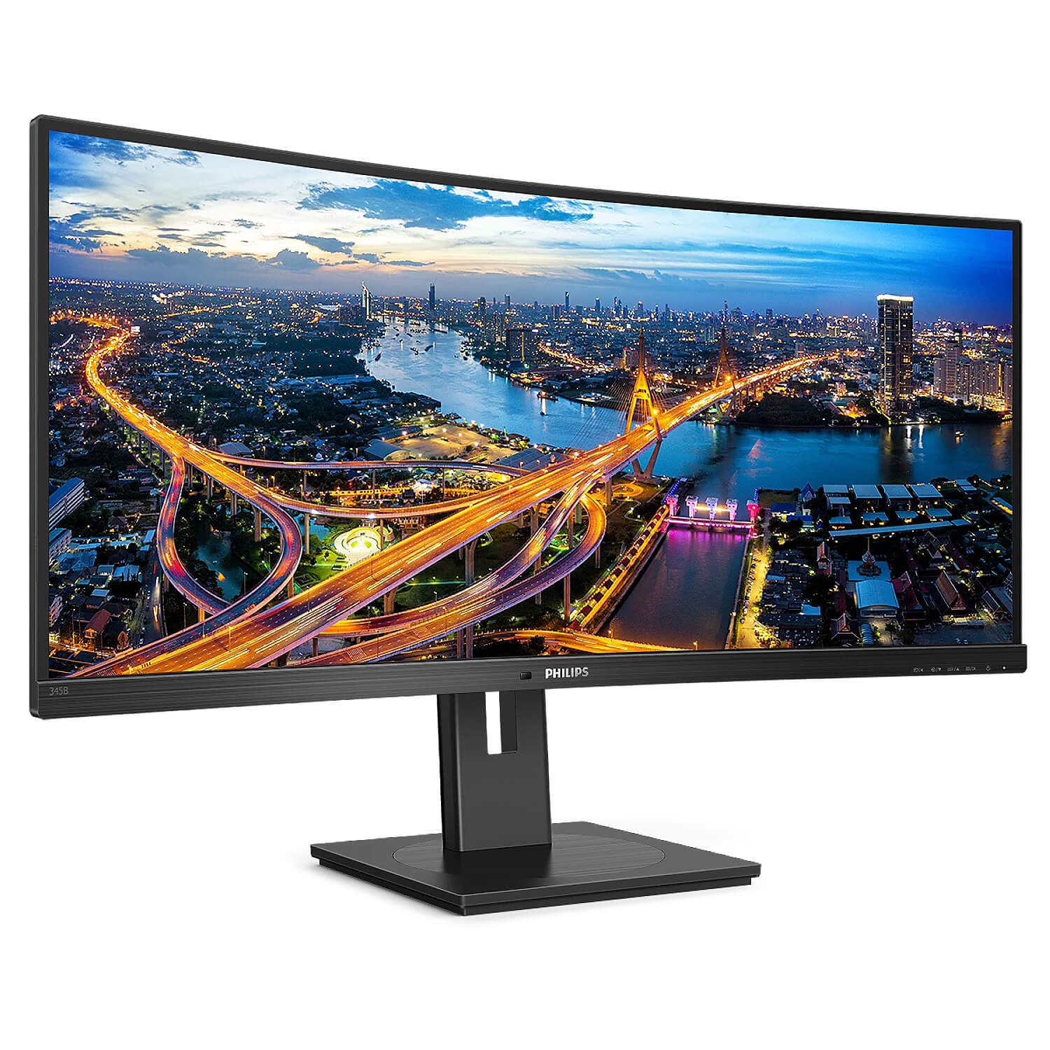 מסך מחשב קעור Philips 34’’ UltraWide VA WQHD 100Hz 4ms 1500R