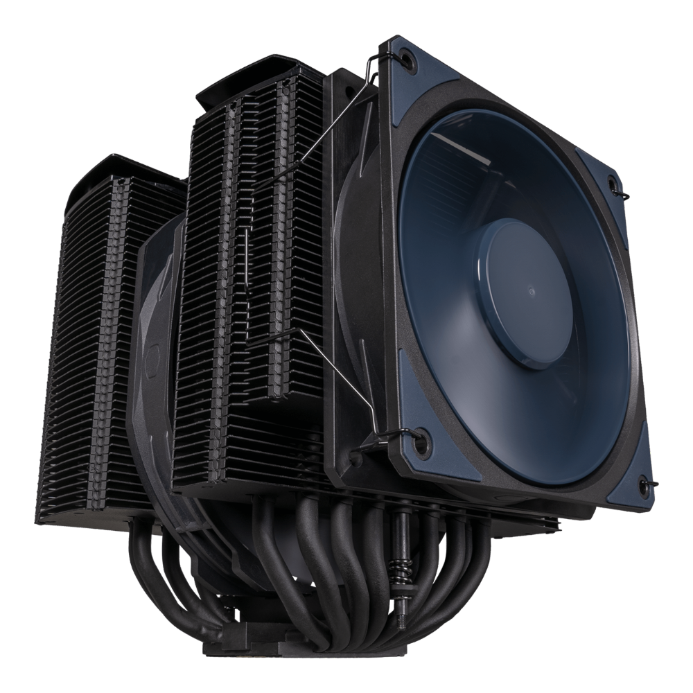 מאוורר למעבד COOLER MASTER Master Air MA824 Stealth - Cryptech