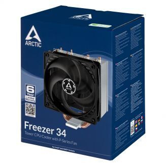 מאוורר למעבד ARCTIC COOLING FREEZER 34 AMD/INTEL (AM5/AM4/1200/115X רק!) - Cryptech