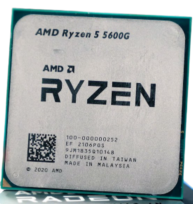 מעבד AMD R5 5600G Tray 6 Cores 12 Threads 4.4Ghz Vega 7 Graphics - Cryptech