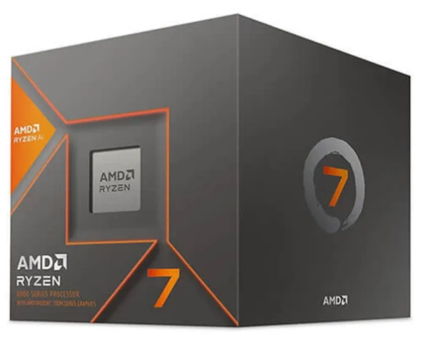 מעבד AMD Ryzen 7 8700G Box With Fan AM5 Radeon 780M GPU 8 cores - Cryptech