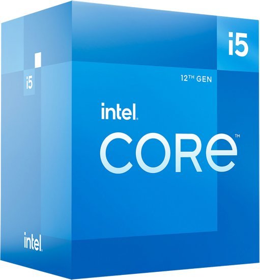 מעבד אינטל דור 12 INTEL I5-12400 BOX+Fan 6CRS 117W LGA1700 - Cryptech