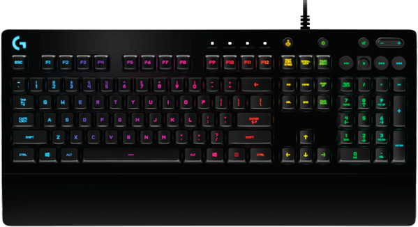 מקלדת Logitech G213 Prodigy Gaming Keyboard With RGB - Cryptech