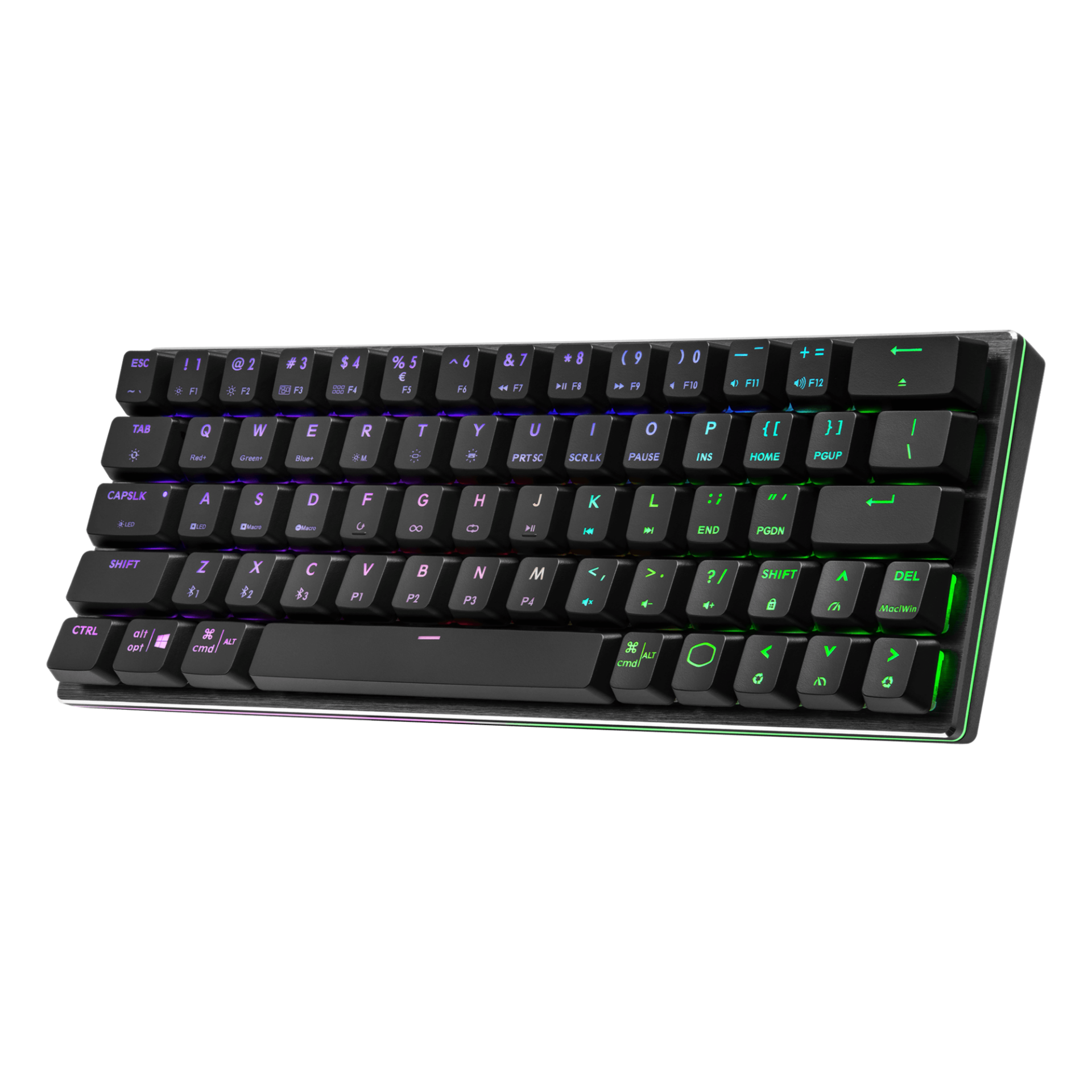 מקלדת אלחוטית COOLERMASTER SK622 BLUETOOTH BLACK KEYBOARD - SWITH BLUE - Cryptech