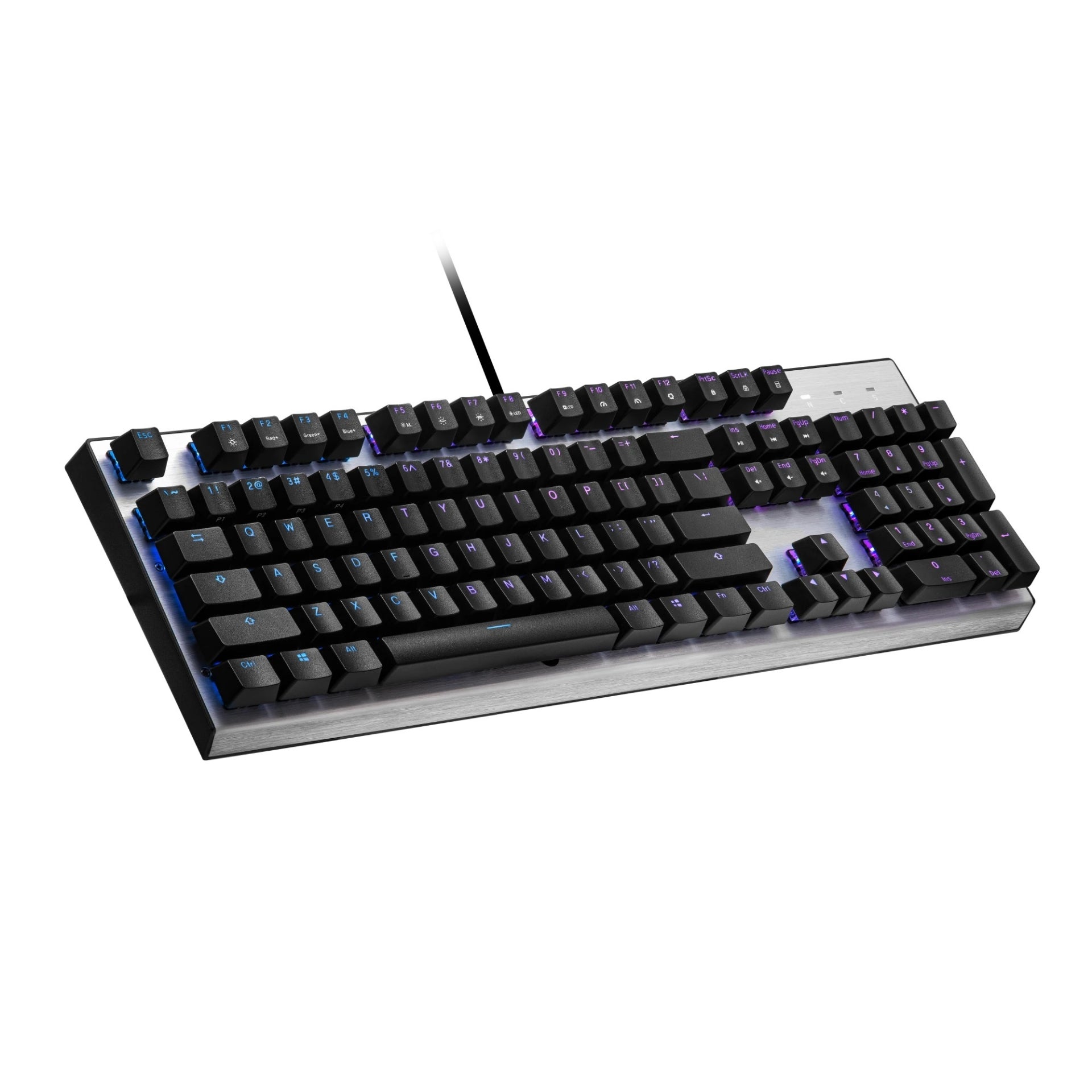 מקלדת מחשב COOLERMASTER CK351 KEYBOARD - SWITCH BLUE - Cryptech