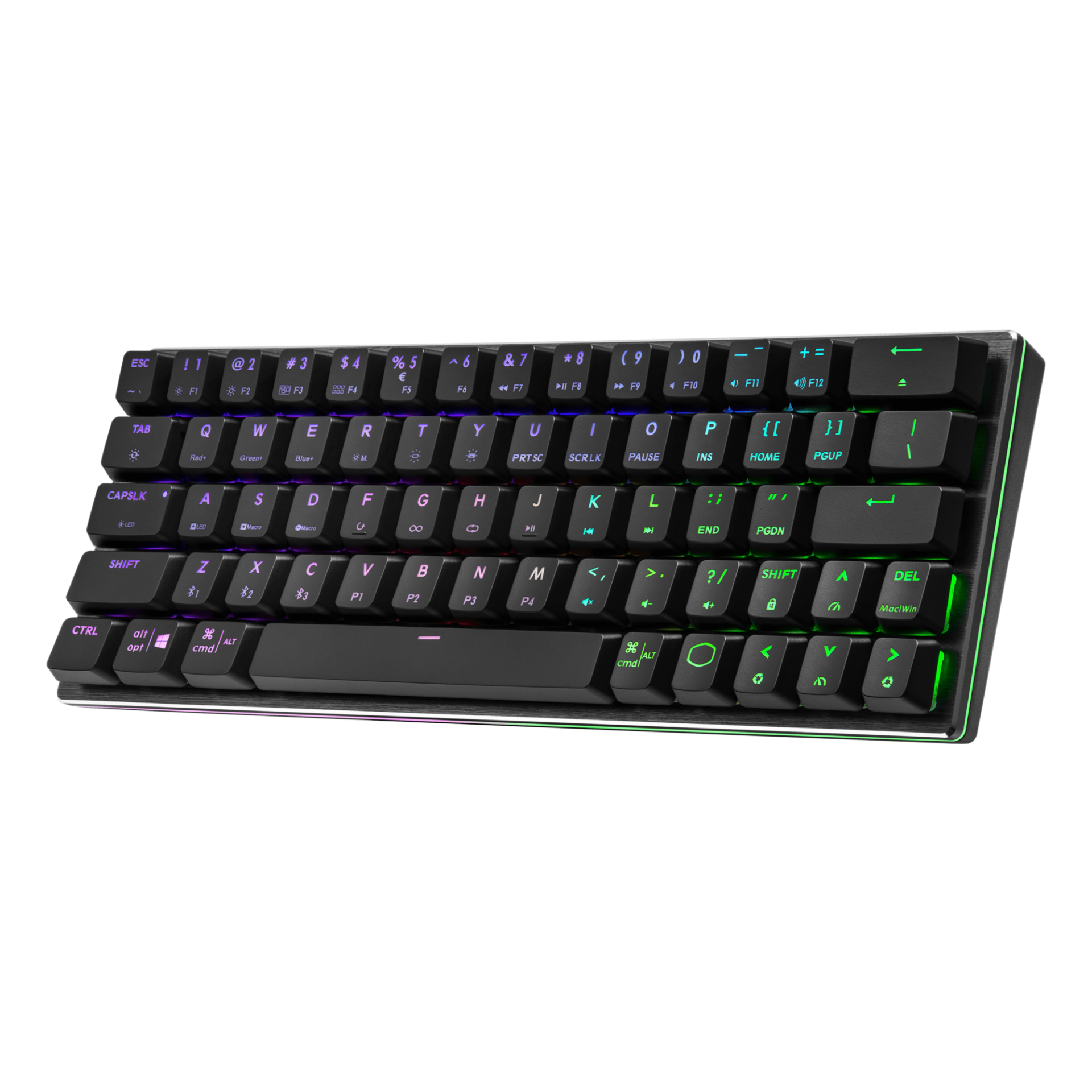 מקלדת אלחוטית COOLERMASTER SK622 BLUETOOTH BLACK KEYBOARD - SWITH RED - Cryptech