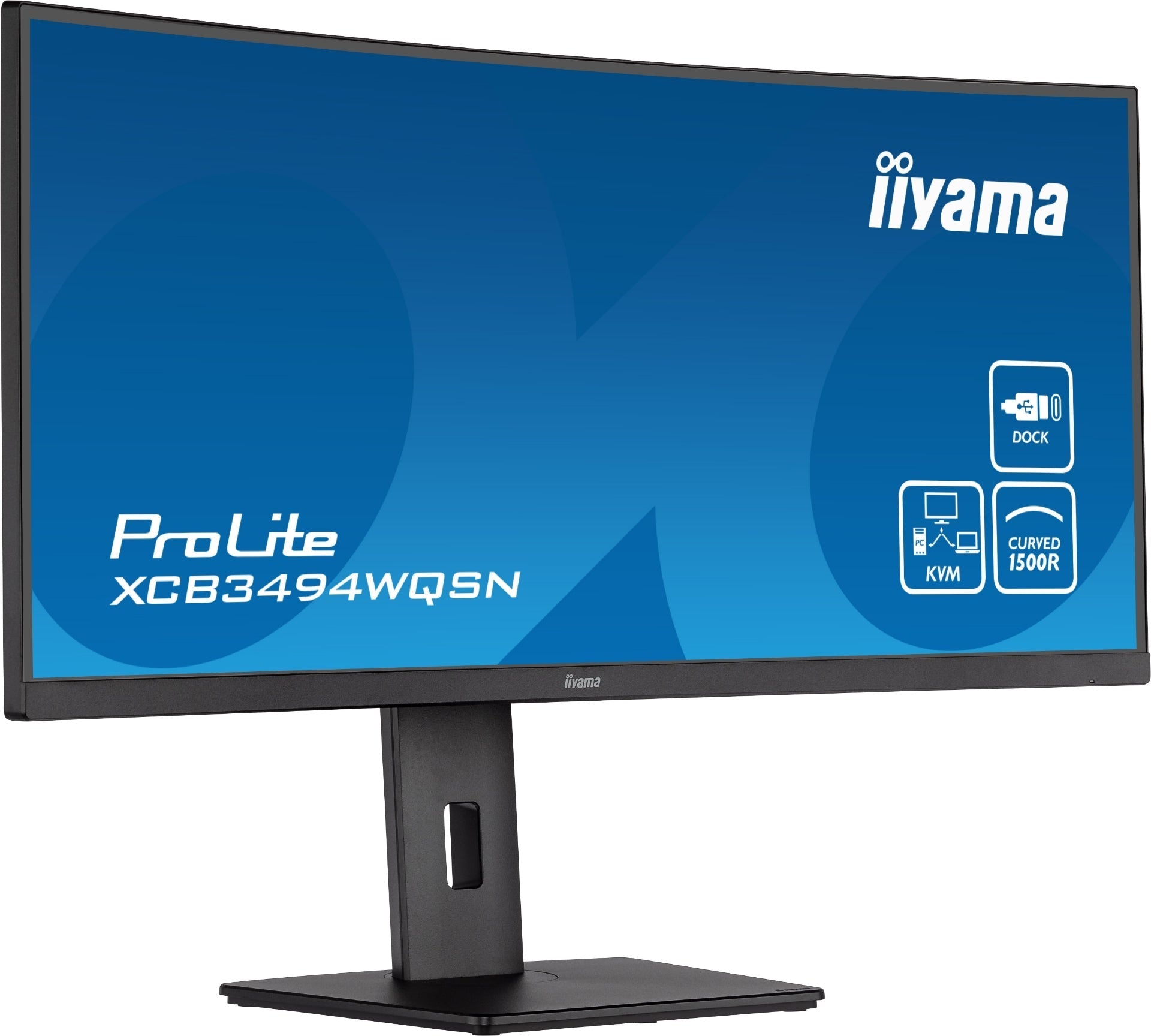 מסך מחשב קעור IIYAMA 34’ PROLITE UWQHD VA WITH USB-C