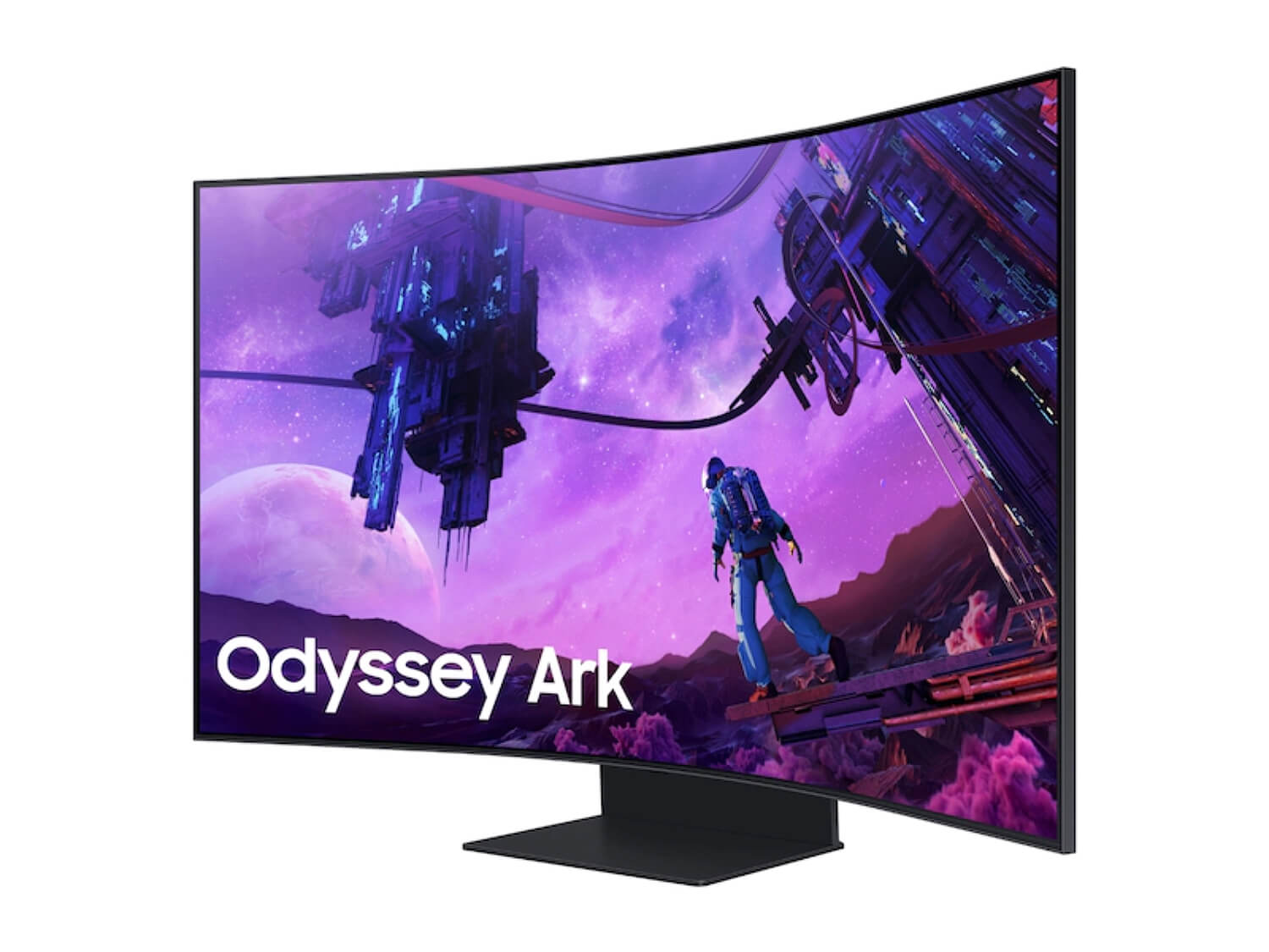 מסך מחשב קעור לגיימינג Samsung 55’’ Odyssey Ark VA 4K UHD 165Hz 1ms 1000R