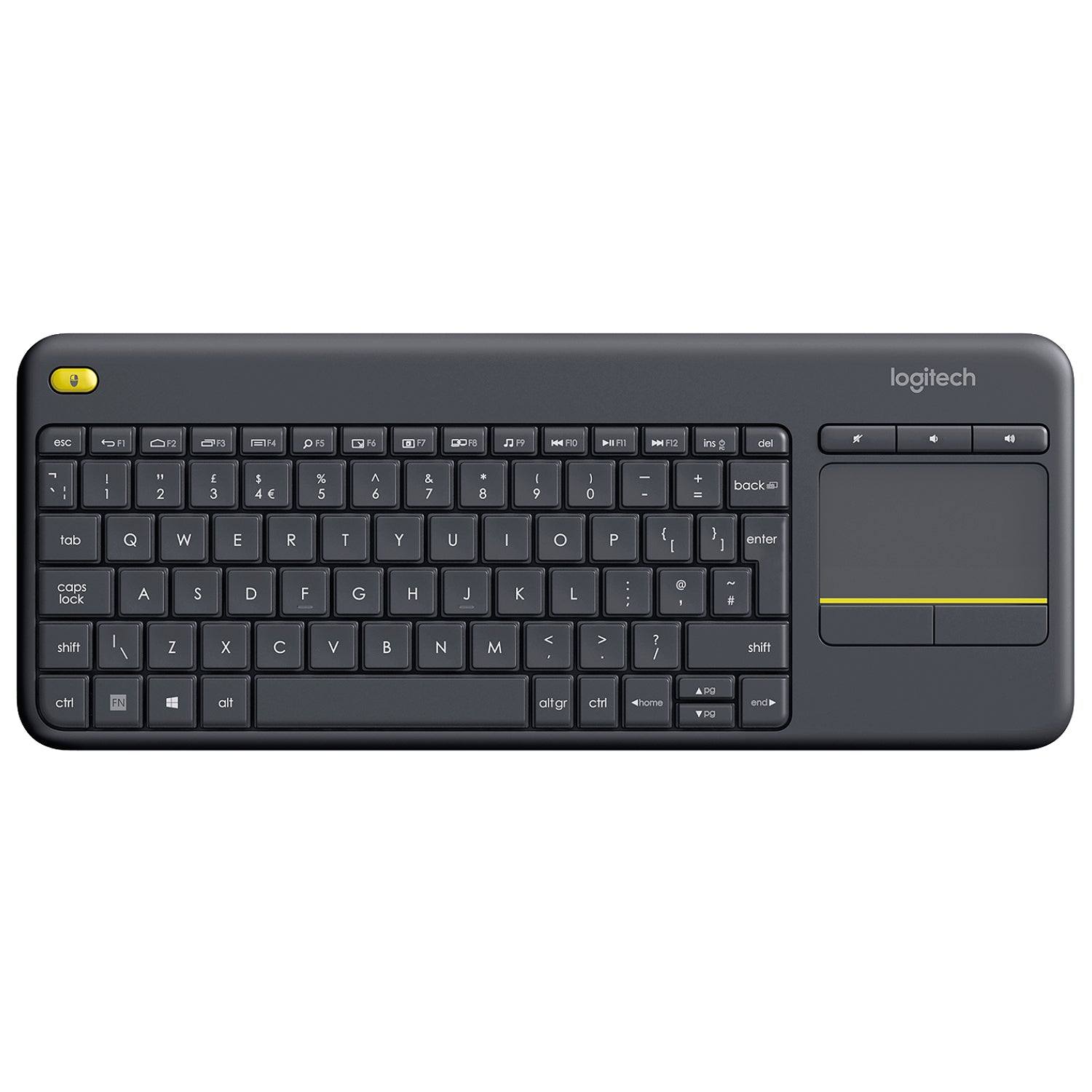 מקלדת אלחוטית Logitech K400 Plus